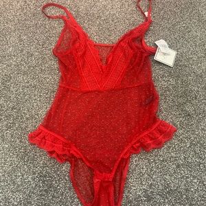 NEW Red Lingerie